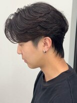 セプト 博多(SEPT.)&nbsp;毛流れパーマ マッシュ ツーブロック センターパート【博多】