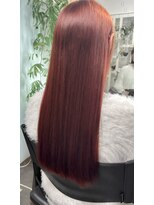 ドワーフ(DWARF)&nbsp;ブリーチなし！ワインピンクカラー[髪質改善 Dwarf 栄 泉 新栄]