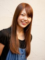 アッシュタカサキ(ash takasaki)&nbsp;10代20代◎大人可愛い♪さらツヤナチュラルストレートロング