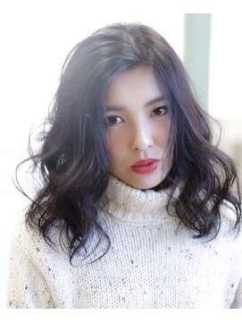 スパリブール(Spalibur) シースルーブラック×こなれミディ