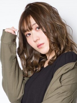 グランシュ 青葉台店(GranCieux) 無造作ナチュラルゆるふわセミディ×ブランジュカラー