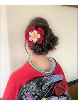ラスティー(hair collection Rusty) 成人式アップスタイル