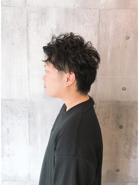 エンリッチヘア(enrich hair) スパイラル×ツーブロック