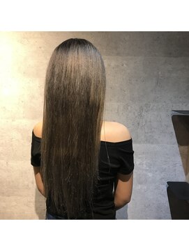 ヘアリゾートエーアイ 浅草店(hair resort Ai) グレーアッシュカラー