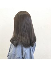 ヘアカラーカフェ 神戸六甲店 (HAIR COLOR CAFE) 【40代50代に人気の白髪染め】プラチナグレージュ