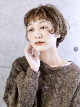 ラティ(Ratie) "Ratie"小顔丸みショートボブ【久屋大通/栄】