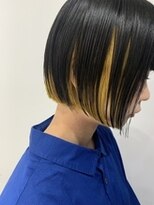 ソーコ 渋谷(SOCO)&nbsp;＊【SUN】インナーイエローコントラストボブ