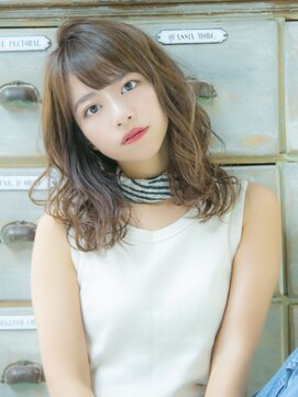 ロンド レグリーズ 立川(Lond leglise) 【槌矢圭悟】巻き髪/ベージュカラー/透明感カラー