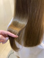 ハピネス 河原町店(Happiness)&nbsp;髪質改善 レイヤーカット ベージュ グレージュ 20代 30代 40代