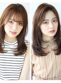 2Way前髪★【大人&可愛く】×小顔レイヤーカット【京佳】