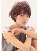 《Agu hair》大人かわいい耳かけショート ショートボブ