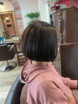フェイバー 警固店(FAVOR) お手入れ簡単ボブ！パーソナルカラー/イルミナカラー/オージュア