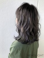 アーサス ヘアー デザイン 上野店(Ursus hair Design by HEADLIGHT) ハイライト×アッシュグレイ×デジタルパーマ        