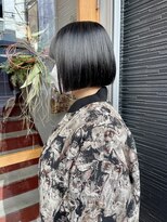 イオ(io)&nbsp;dark gray/blunt bob 【OHTA】