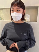 【オーダー率急上昇♪】この冬大注目のワイドバング☆インナーカラーで冬色見せ◎前髪/インナーカラー/ボブ