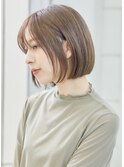 似合わせカット×丸みボブ【瀧上丈司】