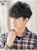 ゆるふわ巻きパーマで好感度◎グランジショートi名護大東