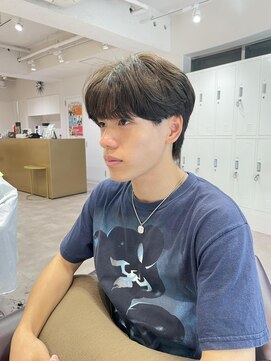 フェイス 石川町 (FACE) カルマパーマ × グレージュ