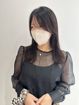 ヨーク(YOKE) YOKE 切りっぱなしボブ小顔レイヤーカットシースルーバング