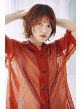 アッシュ ひばりが丘店(Ash) エッジィなレッドカラーショート☆