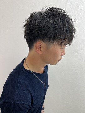 アールモンドヘア新世界 #ツイストスパイラル#メンズパーマ