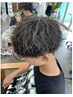 メンズカット+ニュアンスパーマ¥11000