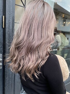 カムジーヘッド(COMEGHEAD) ミルクティーベージュダブルカラーケアブリーチインナーカラー