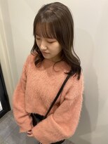 ユニコ(unico)&nbsp;小顔カット/ベージュ系カラー