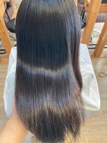 グランバイ アトリエドングリ(Grand × AtlierDonguri) お客様髪質改善データ1342(梅雨対策ストレート1)