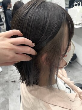アルター(aL ter) 【ボブ×グレーインナー】カール/セミディア/鎌取/林愛華