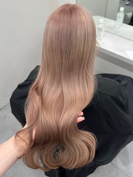 ベレーザ 渋谷(BELEZA) 6835ニュアンスカラーレイヤーカットハイトーンカラー韓国ロング