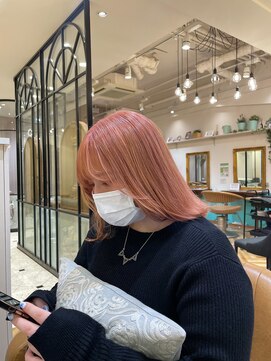 ロンド ブランシュ 錦糸町北口(Lond blanche) ピンクベージュ　韓国ヘア