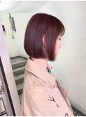 丸みボブ　美シルエットボブ