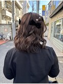 ハーフアップアレンジ