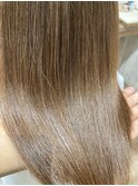 ベージュカラー/髪質改善