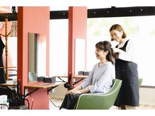 カラープラス 駒込店の雰囲気（女性専門店で毎月ヘアカラー（リタッチ）に通いやすいお店♪）