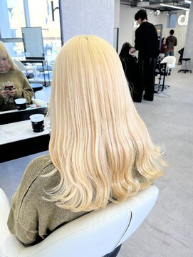 ヘアサロン ドット トウキョウ カラー 町田店(hair salon dot. tokyo color) 黒髪/ボブルフ/ネビージュ/小顔/ワンレン/前髪