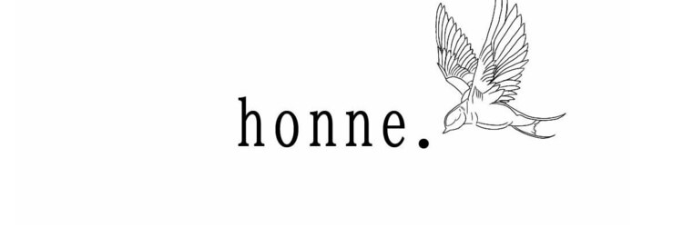 ホンネ(honne.)のサロンヘッダー