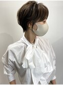 20代30代大人可愛い小顔ショートボブ・ショートハイライト