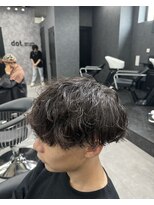 メンズ サロン ドット トウキョウ 町田店(men's salon dot. tokyo)&nbsp;メンズマッシュ×緩め波巻きパーマ