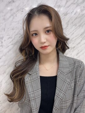 エミュ 伏見 国際センター(emu) 韓国風巻き/顔まわりレイヤー/かきあげバング/アップバング/伏見