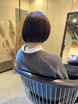 シナリオ(scenario.) コンパクトミニボブ丸み大人可愛い美髪ツヤ【シナリオ】