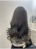 前髪/アンブレラカラー/こなれミディ/韓国マッシュ