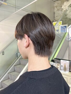 ヘアーデザイン アルエ(HAIR×design ARUE) センターパート / ブラウンカラー