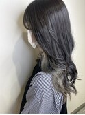 インナーカラーシルバー