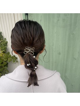 ヘアーレクスアリイ(Hair Lex Alii) ミディアム編みおろし