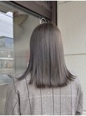 透け感グレージュ..~**.