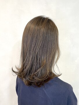 アンジェリカラボ 梅田店(ANGELICA LABO) 【ANGELICA後藤】大人外ハネ☆透明感ベージュ