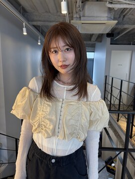 ヌープヘアーアイス(NUUP.hair ici) ブリーチなしダブルカラー/ベージュカラー/くすみベージュ