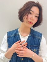 アイウィル(Ai WilL)&nbsp;ピンクベージュ グレージュ ニュアンスアレンジ 内巻きボブ